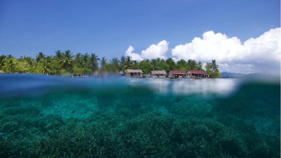 Raja Ampat coastal ecosystem (Photo Credit: Elodie Van Lierde)